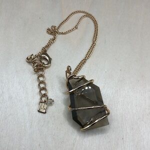 Robert Lee Morris RLM Soho Modernist Style Caged Pendant Necklace